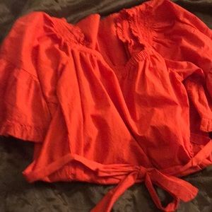 Beautiful orange top